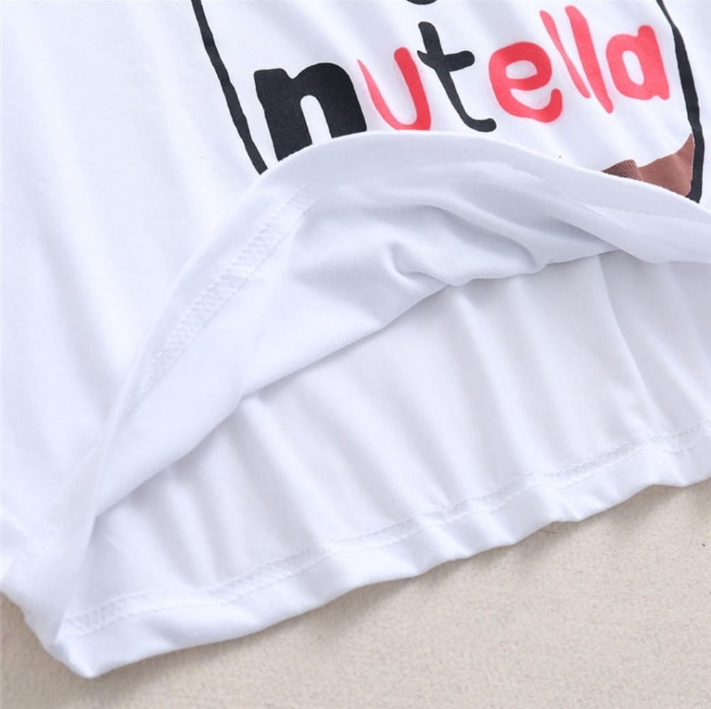 🍴 Nutella Crop Top Tee - Picture 4 of 7